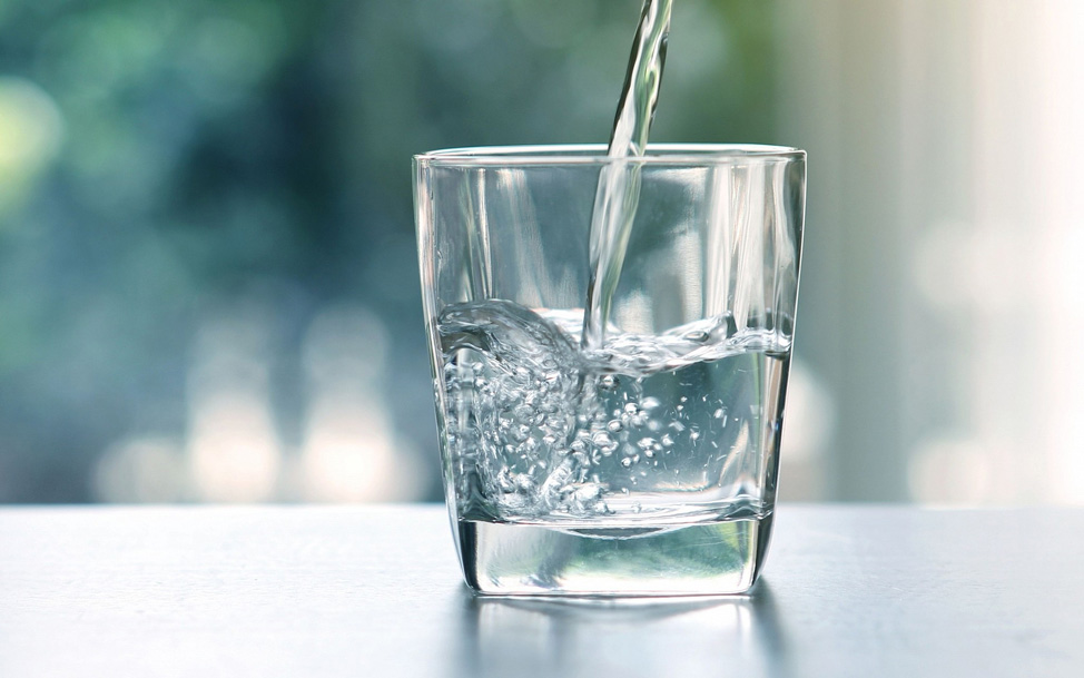 glass of water